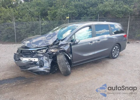 2024 Honda Odyssey Ex-L z USA, uszkodzony, nr VIN 5FNRL6H68RB075246